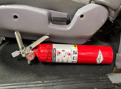 40/20/40 Seat Fire Extinguisher Mount & Bracket