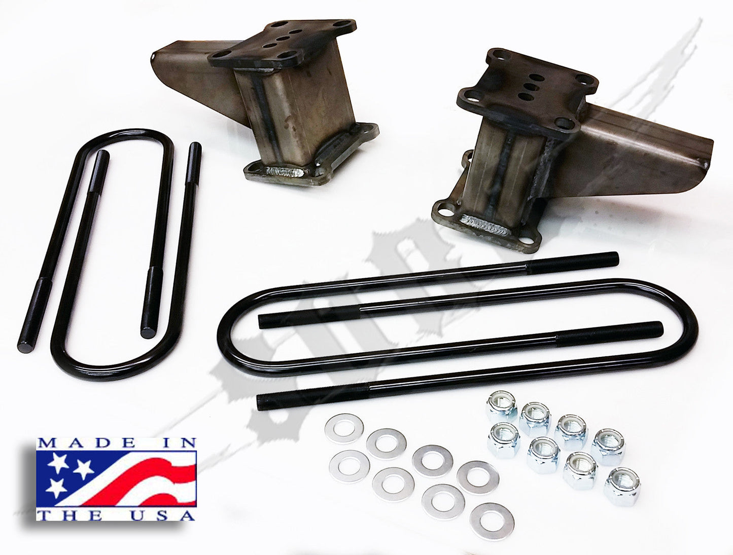 4x4 5" & 6" Rear Block/Ubolt Kits - 1980-2004 Ford F250/F350