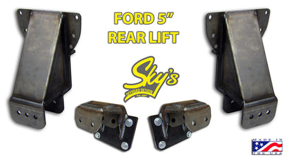 5", 6", 7" Hanger and Rear Flip Kits - 1980-1997 Ford F-Series