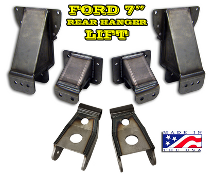 5", 6", 7" Hanger and Rear Flip Kits - 1980-1997 Ford F-Series