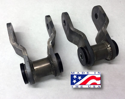 Front Shackle Reversal Shackles - 1980-1997 Ford F-Series/Bronco