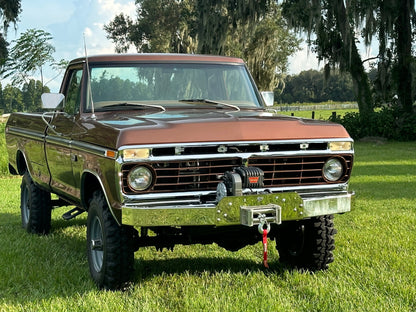 Engineered Vintage 'GOAT' winch bumper - 1967-1979 Ford F-Series