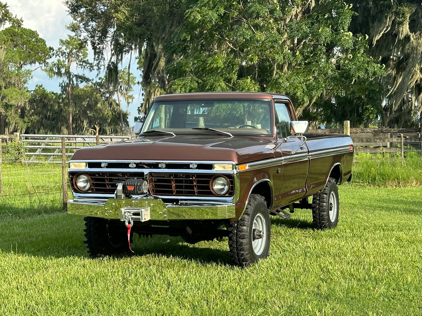 Engineered Vintage 'GOAT' winch bumper - 1967-1979 Ford F-Series