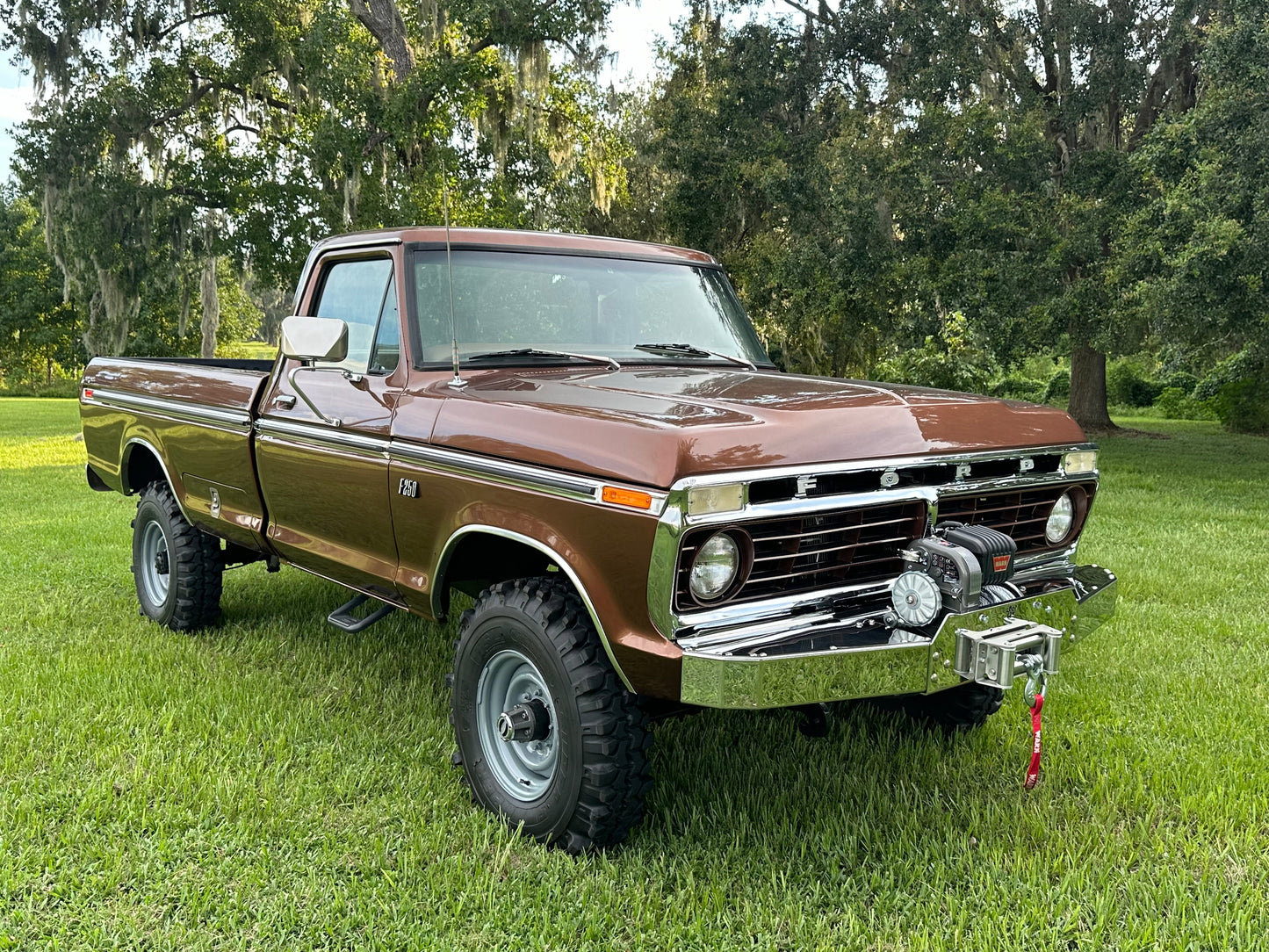 Engineered Vintage 'GOAT' winch bumper - 1967-1979 Ford F-Series