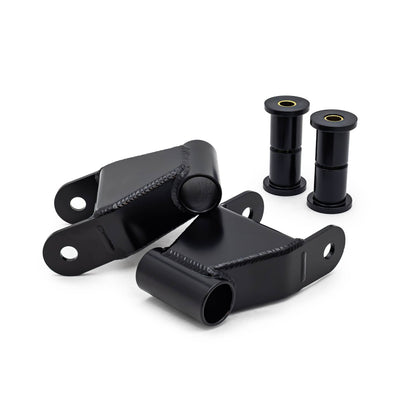 Desolate Motorsports HD Fabricated Rear Shackles – 1980–1997 Ford F-Series