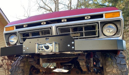 Engineered Vintage 'GOAT' winch bumper - 1967-1979 Ford F-Series