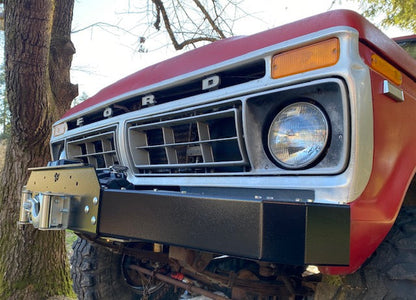 Engineered Vintage 'GOAT' winch bumper - 1967-1979 Ford F-Series