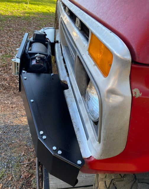 Engineered Vintage 'GOAT' winch bumper - 1967-1979 Ford F-Series