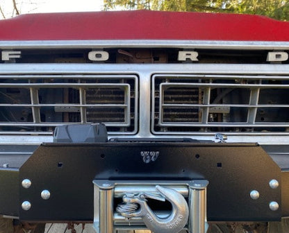 Engineered Vintage 'GOAT' winch bumper - 1967-1979 Ford F-Series