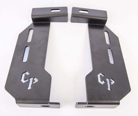 BLEM- (1992-1997) F-Series & Bronco - OBS to 2020-2022 - Superduty Bumper Conversion Brackets, 1992-1997 Ford F-Series