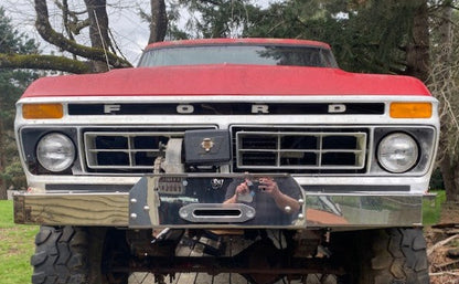 Engineered Vintage 'GOAT' winch bumper - 1967-1979 Ford F-Series