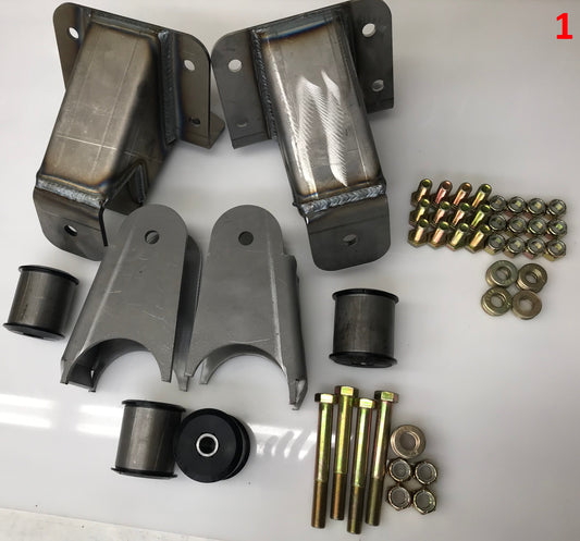 Sky's Ford Traction Bar Bracket Kit