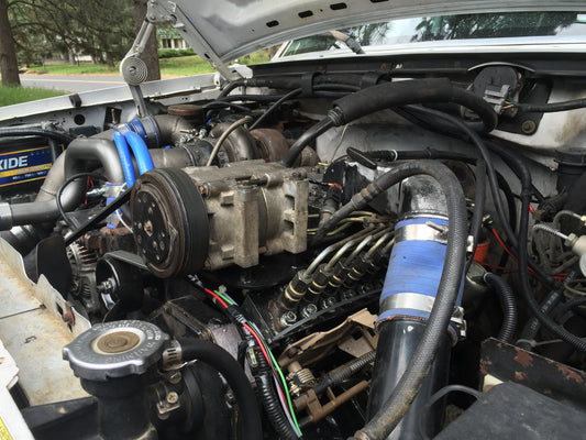 Carrick Customs Ford Cummins AC Compressor Mount - 1980-1997 Ford F-Series