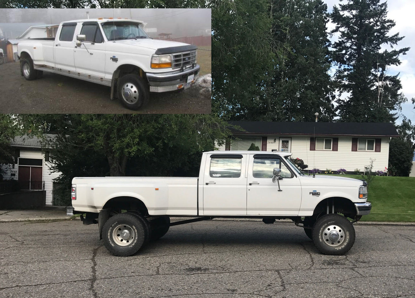 2wd to 4wd Front Frame Box Kit - 1992-1997 Ford F-Series
