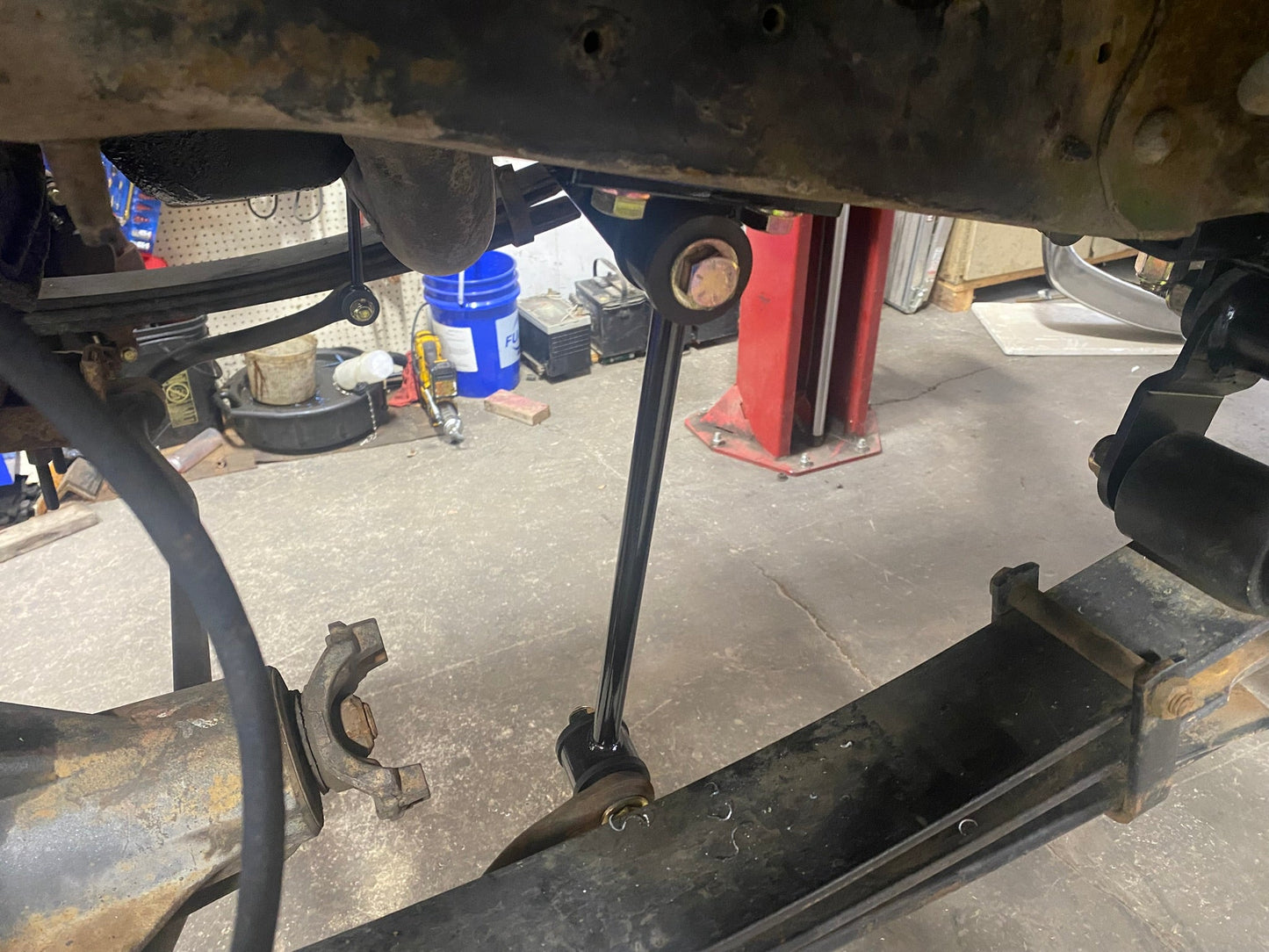 SuperDuty Axle Conversion Extended Sway Bar Link - 1992-1997 Ford F-Series