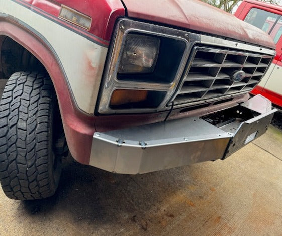 Engineered Vintage 'GOAT' winch bumper - 1967-1979 Ford F-Series