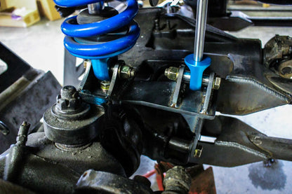 FORD OBS DUAL SHOCK COILOVER AXLE MOUNT (05+ SUPERDUTY SWAP)