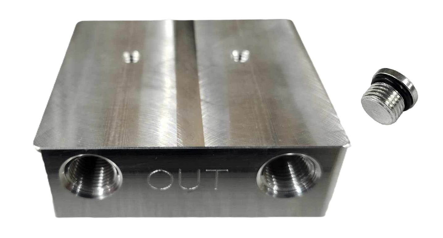 Marty's Diesel Dual Billet Fuel Filter Base