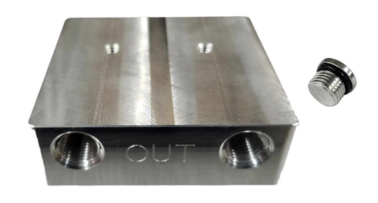 Marty's Diesel Dual Billet Fuel Filter Base
