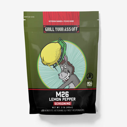 Grill Your Ass Off M26 Lemon Pepper