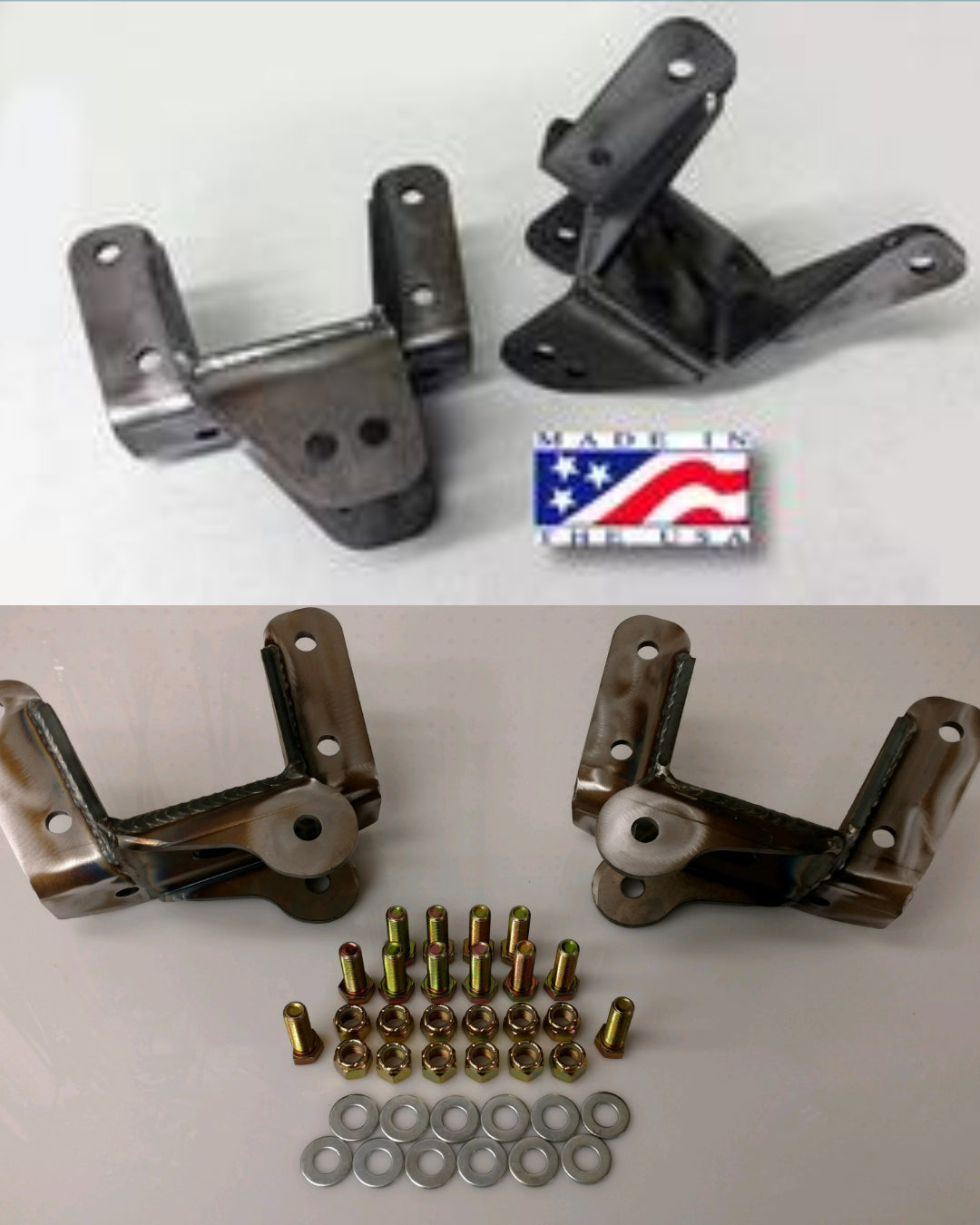 Front Suspension Shackle Hanger Kits - 1980-1997 Ford F250/F350