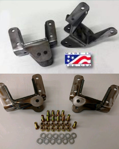 Front Suspension Shackle Hanger Kits - 1980-1997 Ford F250/F350