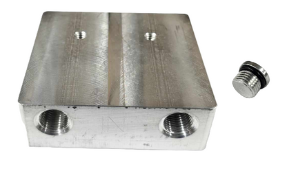 Marty's Diesel Dual Billet Fuel Filter Base