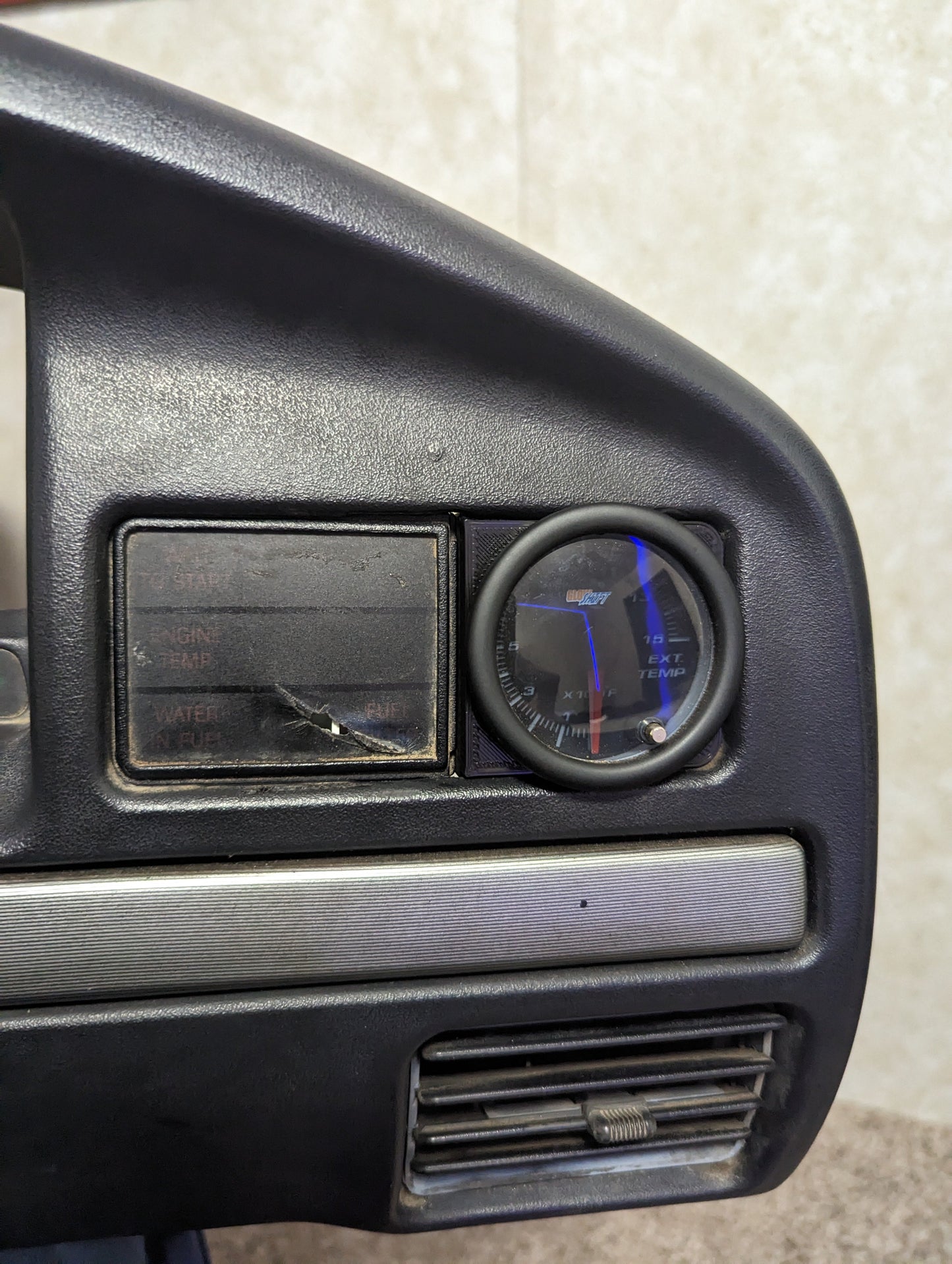 Diesels & Dirtbags OBS Ford Dash 52mm Gauge Bezel - 1992-1997 Ford F-Series