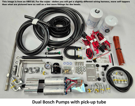 Marty's Diesel Super Duty Dual Bosch Fuel Kit