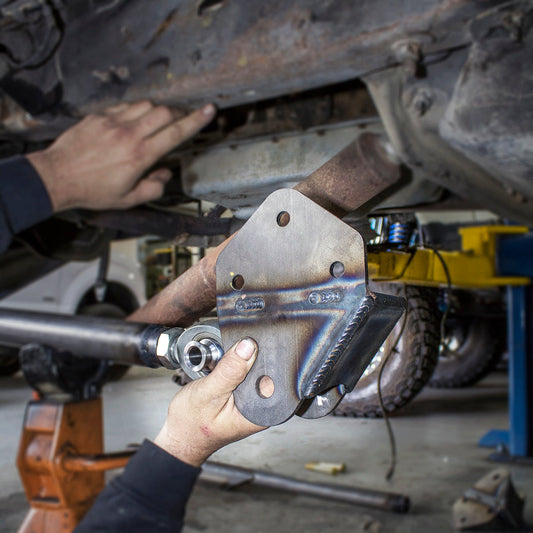 Desolate Motorsports Radius Arm Frame Brackets - 1980-1997 Ford F-Series/Bronco