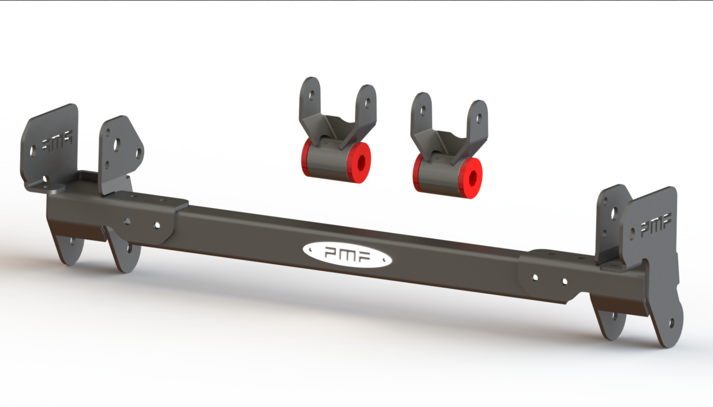 PMF Suspension OBS Spring Reverse Shackle Kit - 1992-1997 Ford F-Serie ...