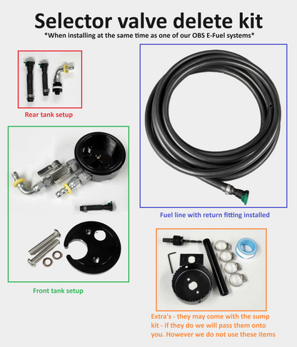 Selector Valve Delete