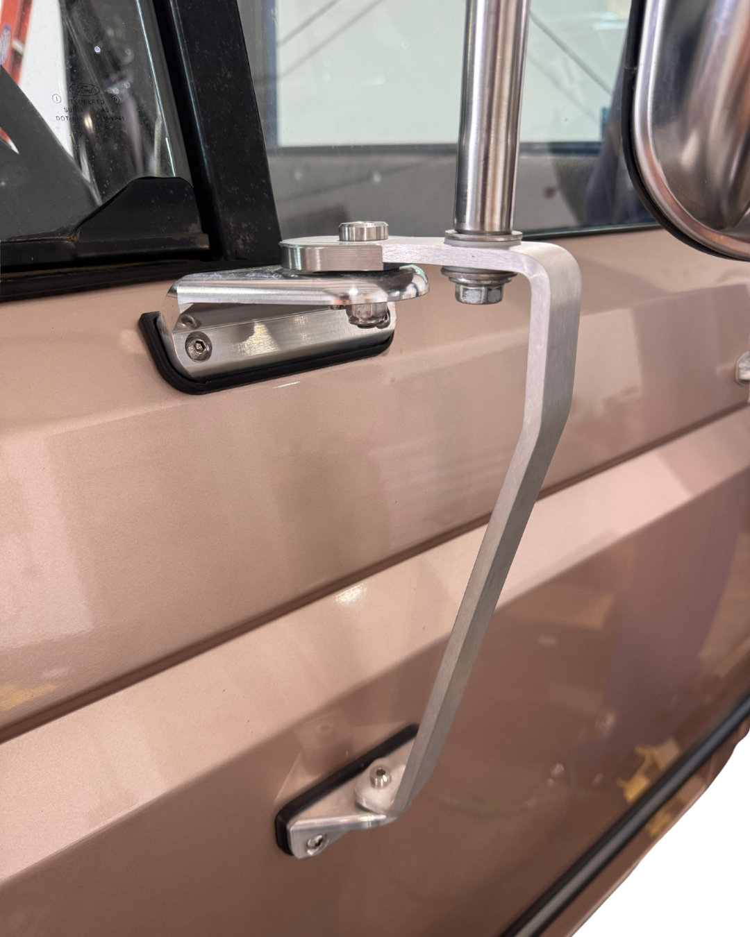 OBS Solutions Super Swing Lock Mirror Brackets - 1980-1997 Ford F-Series/Bronco