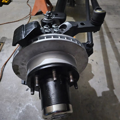 Dana 60 Ball Joint Crossover Steering Conversion - 1992-1997 Ford F-Series