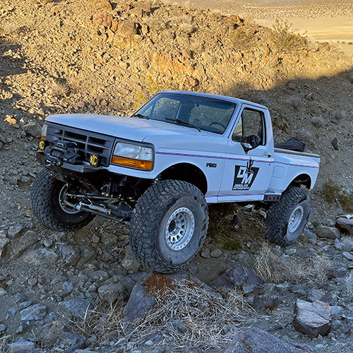 Desolate Motorsports Long Travel "Super Duty" Straight Axle Conversion Kit (Front Only) – 1980–1996 Ford F-Series