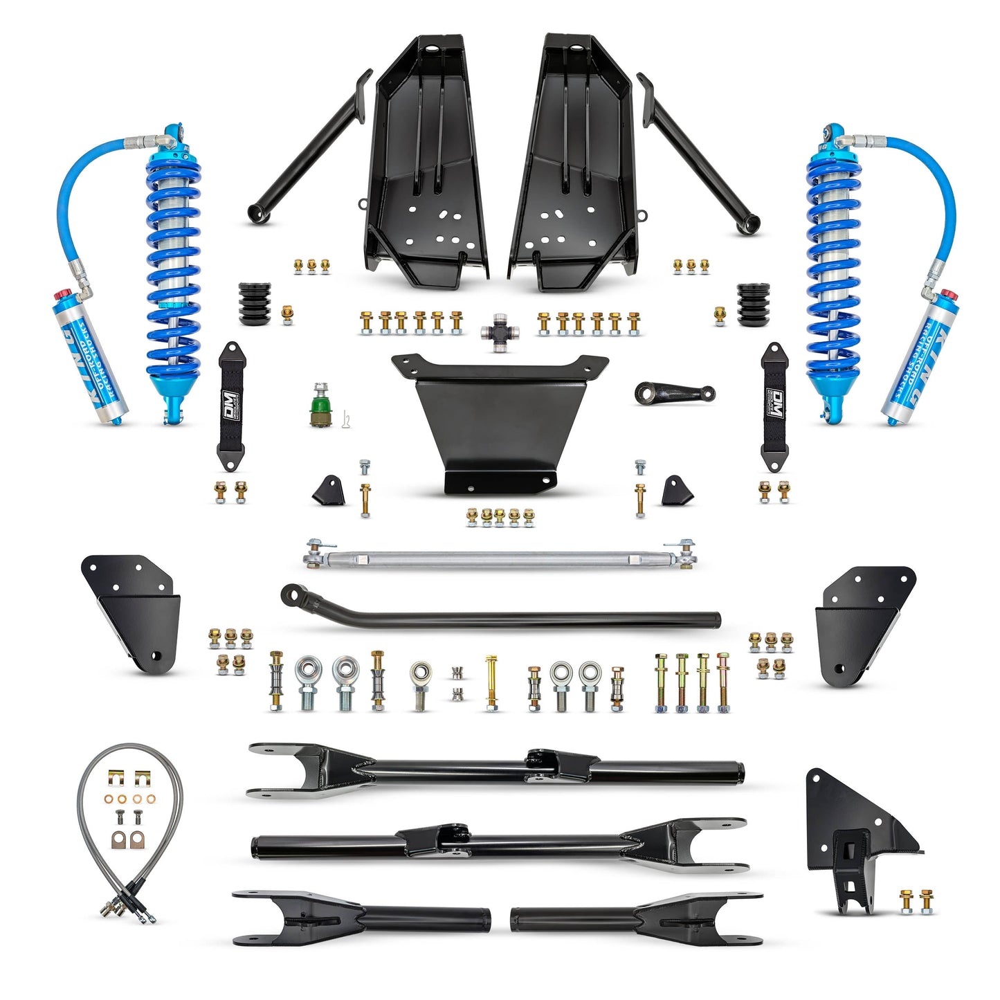 Desolate Motorsports "Daily Driver" Super Duty Axle Conversion Kit (Front Only, Bolt-On) – 1980–1996 Ford Bronco