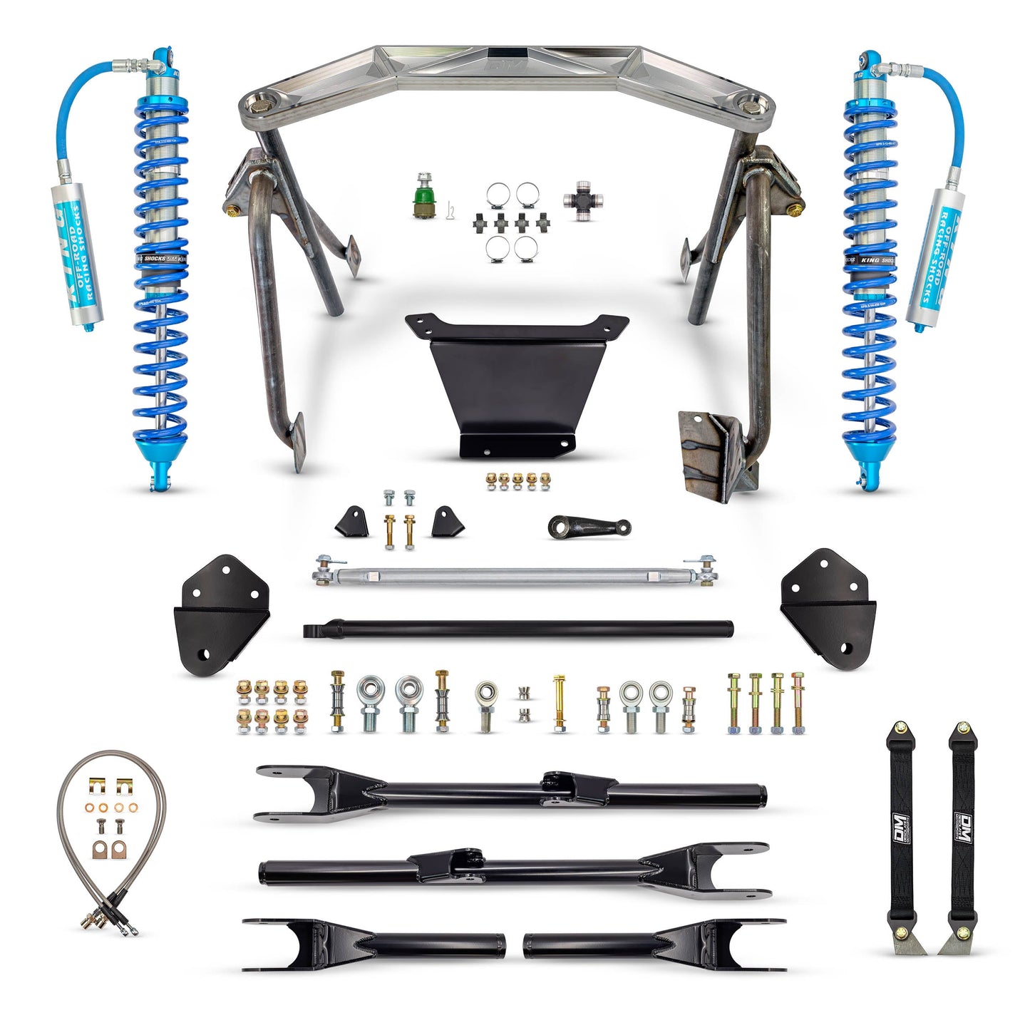 Desolate Motorsports Long Travel "Super Duty" Straight Axle Conversion Kit (Front Only) – 1980–1996 Ford F-Series