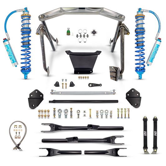Desolate Motorsports Long Travel "Super Duty" Straight Axle Conversion Kit (Front Only) – 1980–1996 Ford F-Series