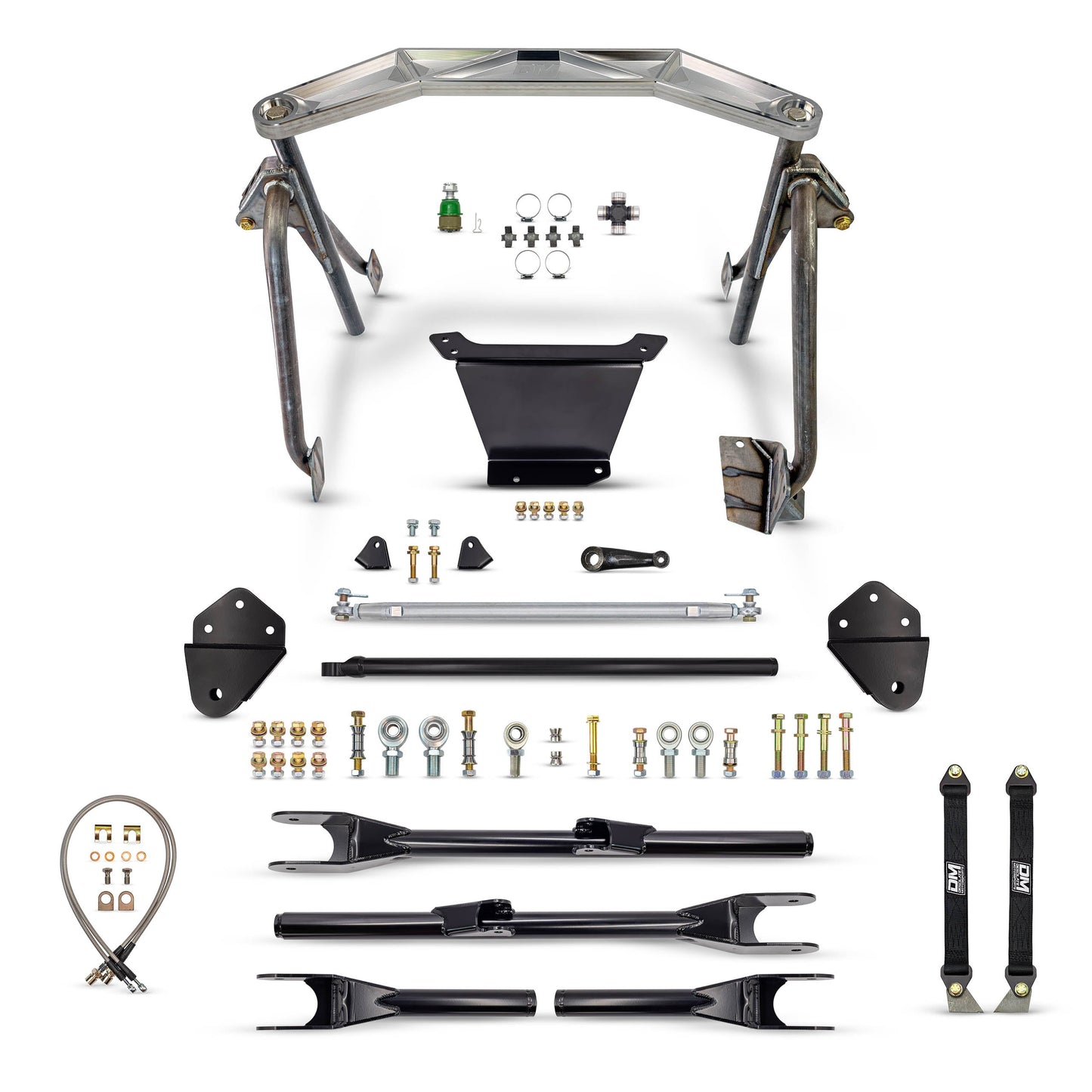 Desolate Motorsports Long Travel "Super Duty" Straight Axle Conversion Kit (Front Only) – 1980–1996 Ford F-Series
