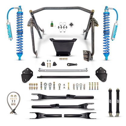 Desolate Motorsports Long Travel "Super Duty" Straight Axle Conversion Kit (Front Only) – 1980–1996 Ford F-Series