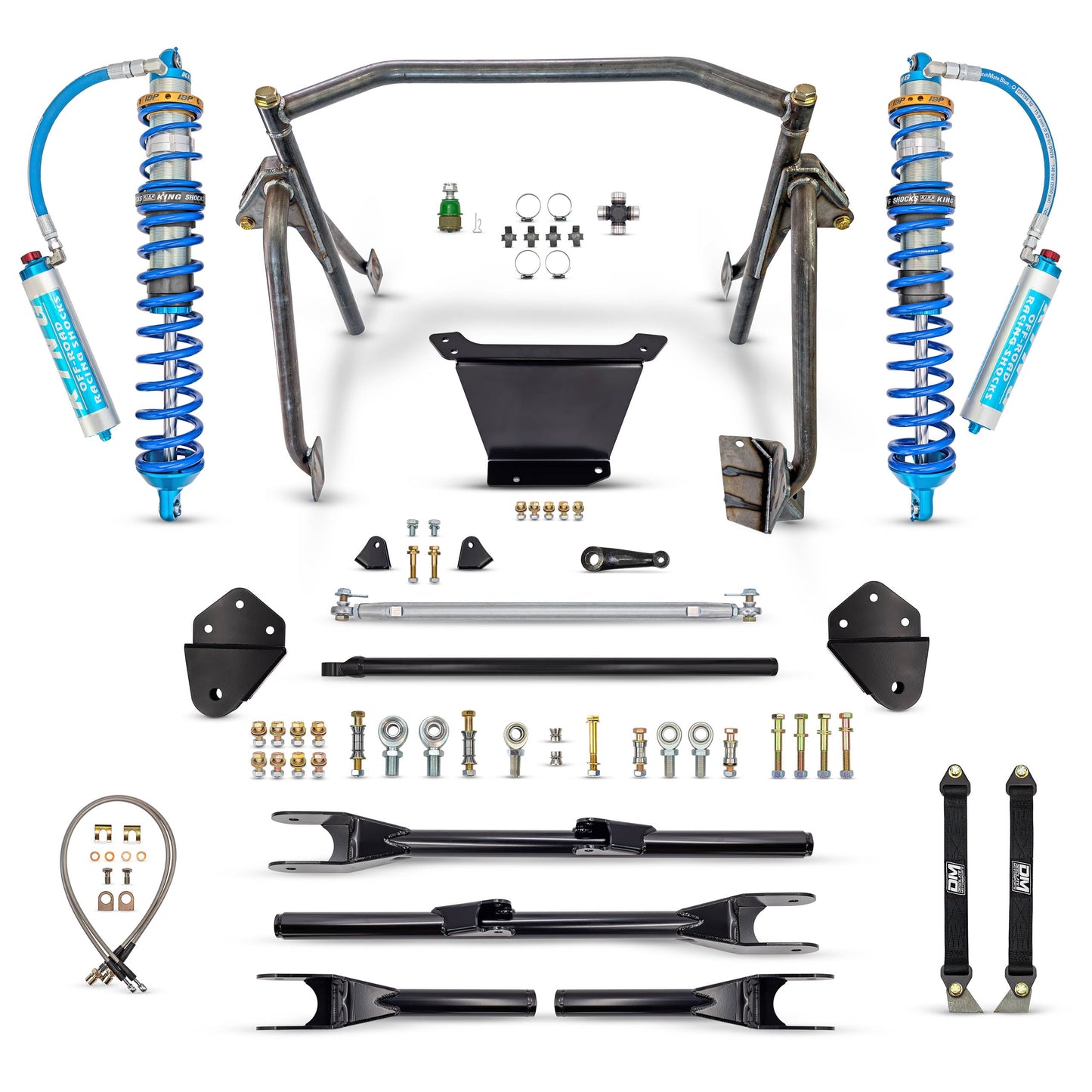 Desolate Motorsports Long Travel "Super Duty" Straight Axle Conversion Kit (Front Only) – 1980–1996 Ford F-Series