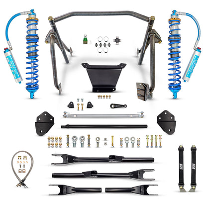 Desolate Motorsports Long Travel "Super Duty" Straight Axle Conversion Kit (Front Only) – 1980–1996 Ford F-Series