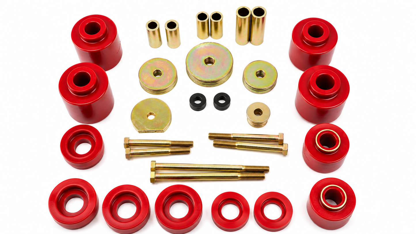 Body Mount Bushing Kit - 1980-1997 Ford F-Series