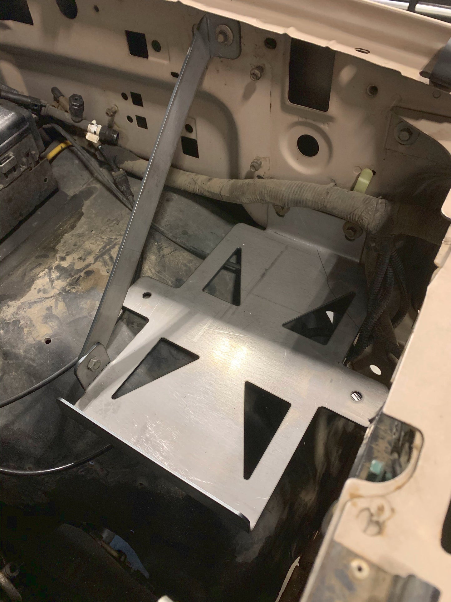 Carrick Customs Battery Tray - 1992-1997 Ford F250/F350