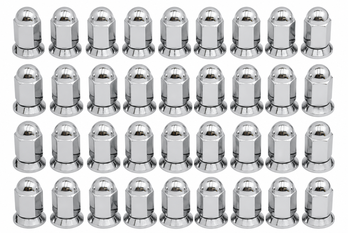 Complete Performance Alcoa Style Lug Nuts With Pressed In Washer - 9/16x18 - 1980-1997 Ford F-Series