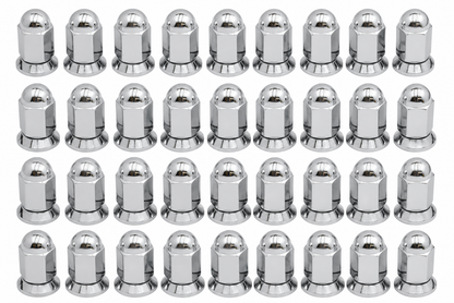 Complete Performance Alcoa Style Lug Nuts With Pressed In Washer - 9/16x18 - 1980-1997 Ford F-Series