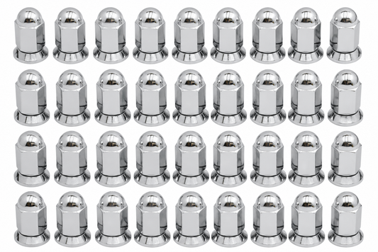 Complete Performance Alcoa Style Lug Nuts With Pressed In Washer - 9/16x18 - 1980-1997 Ford F-Series