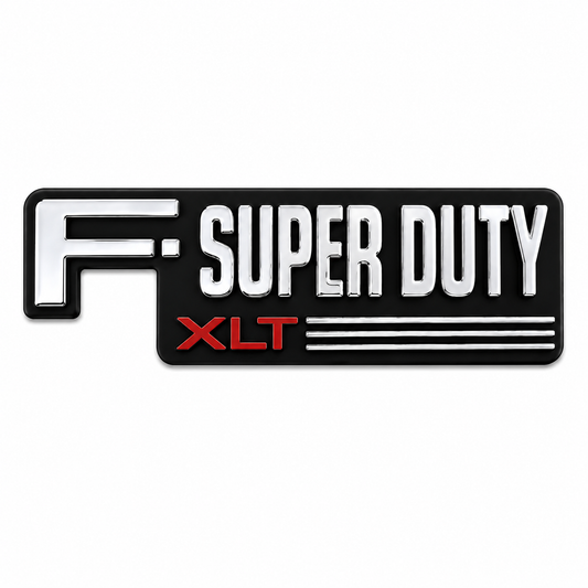 Complete Performance FSuperduty XLT Badge - 1992-1997 Ford F-Series