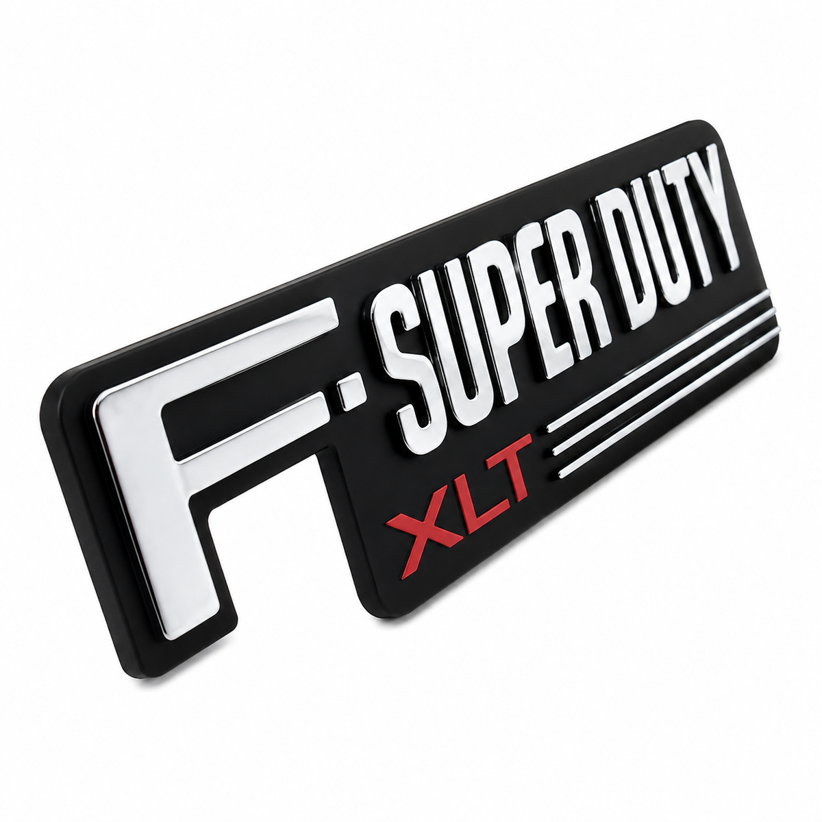 Complete Performance FSuperduty XLT Badge - 1992-1997 Ford F-Series