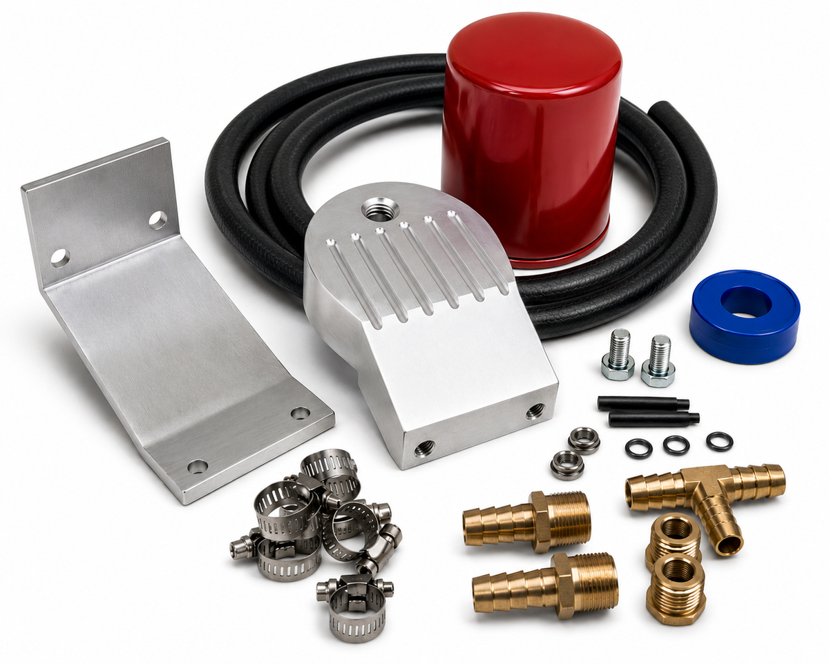 Dieselsite 7.3L Coolant Filtration System - 1999-2003 Ford F-Series